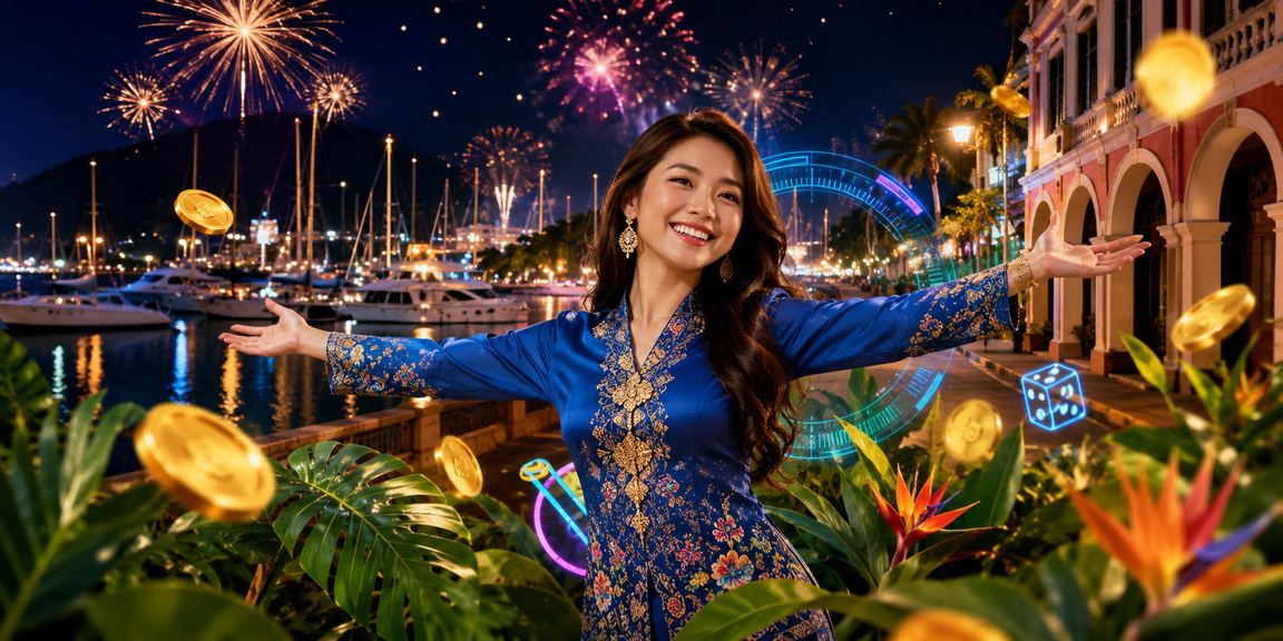 Bonus deposit kasino dalam suasana Langkawi baju kurung melalui 6800 Malaysia